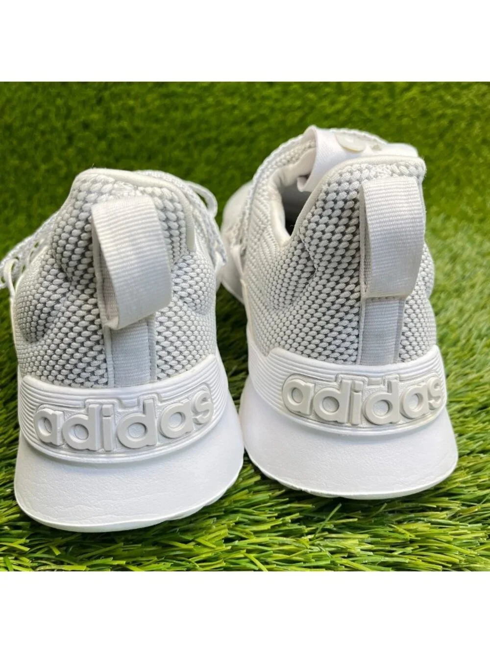 Adidas Lite Racer Adapt 5.0 Mens Size 9 White Athletic Running Shoes Sneakers